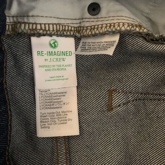 J.Crew Jeans NWT Women's Size 30 High Rise Skinny Stretch Medium Wash - Picture 5 of 8